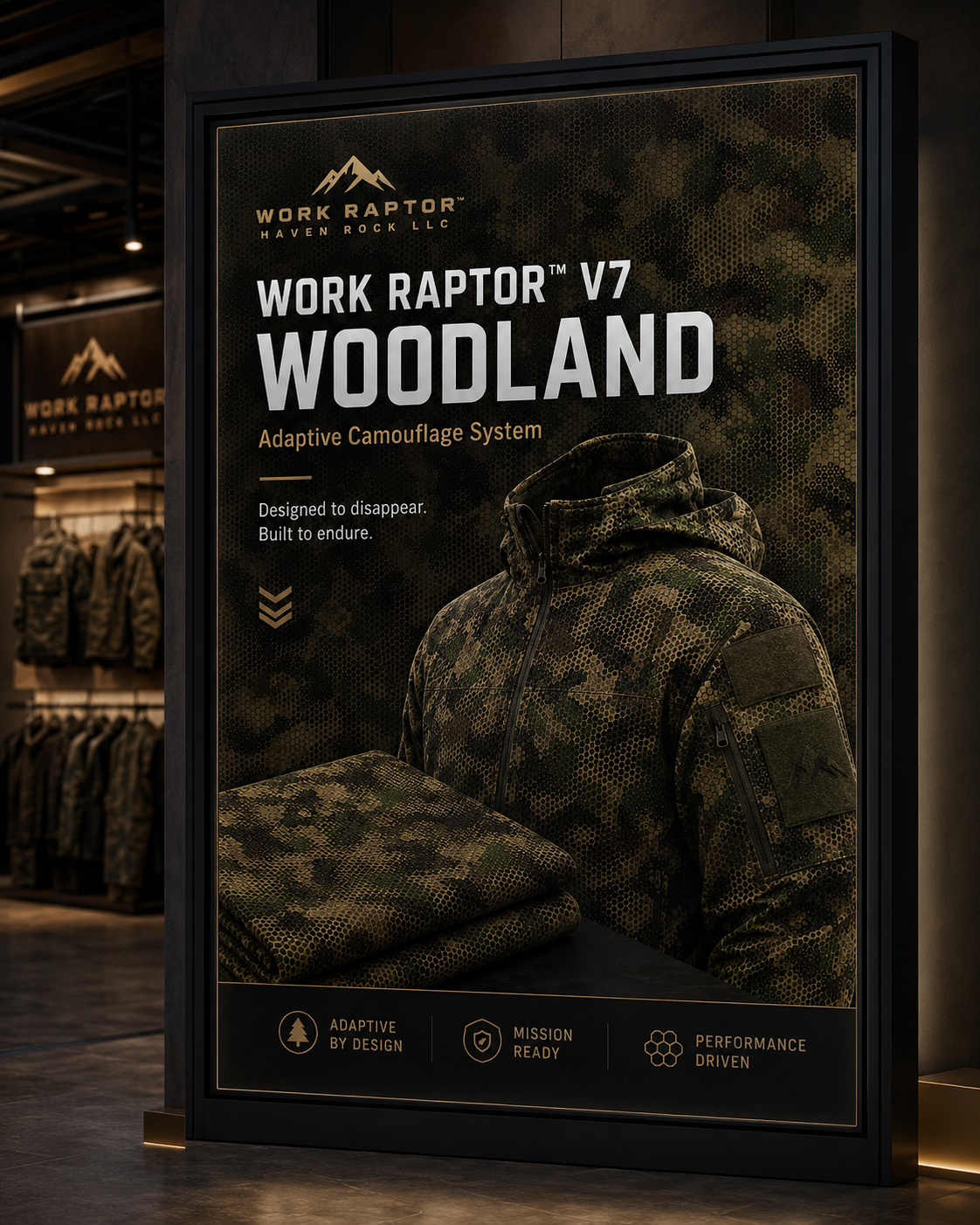 V7 Woodland — Framed Concept